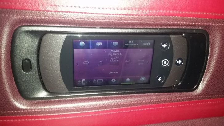 a screen on a device