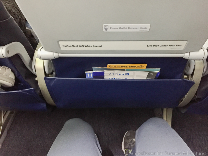 United Boeing 787-8 Economy Class