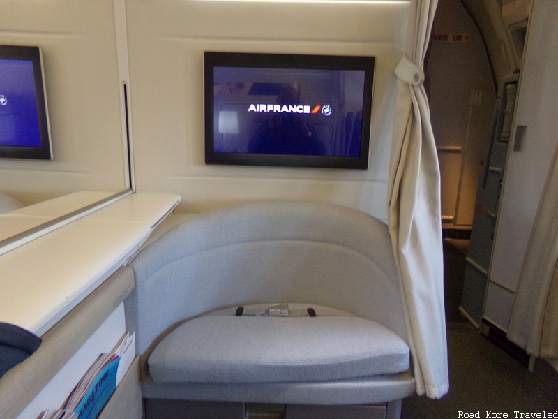 Air France La Première - IFE screen