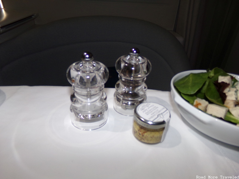 Air France La Première - salt and pepper shakers