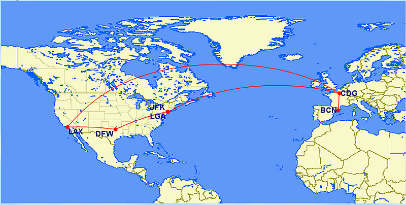 Barcelona Flight Plan