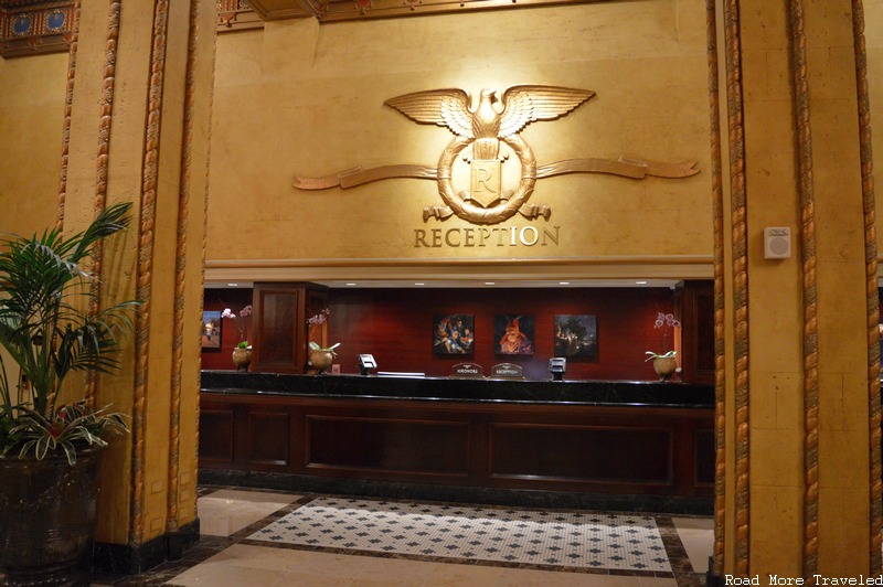 The Roosevelt New Orleans - front desk