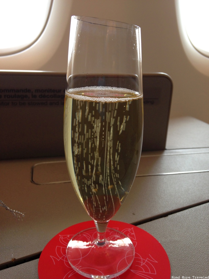 Air France La Première - Taittinger 2006 champagne