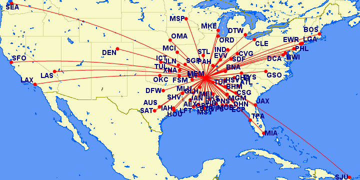 a map of the united states with red lines and blue text