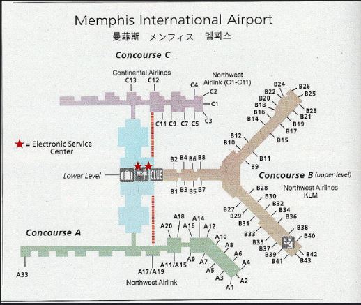 Memphis International Airport (MEM/KMEM), Arrivals, Departures & Routes