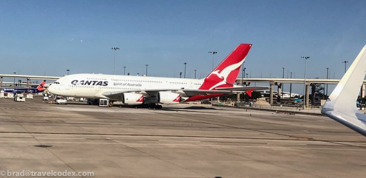 a large airplane on a runway
