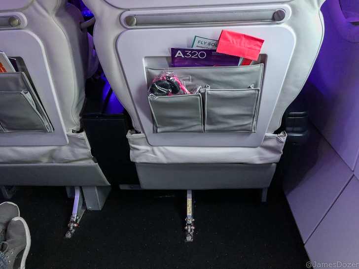 Alaska Air/Virgin America Airbus A320 First Class