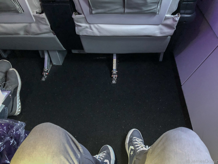 Alaska Air/Virgin America Airbus A320 First Class