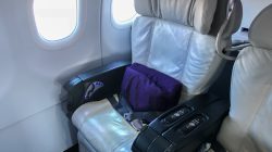 Alaska Air/Virgin America Airbus A320 First Class