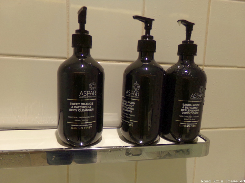 Qantas First Lounge LAX - toiletries