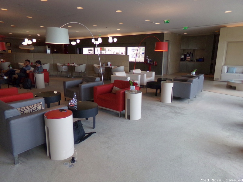 Air France La Premiére lounge - main seating area