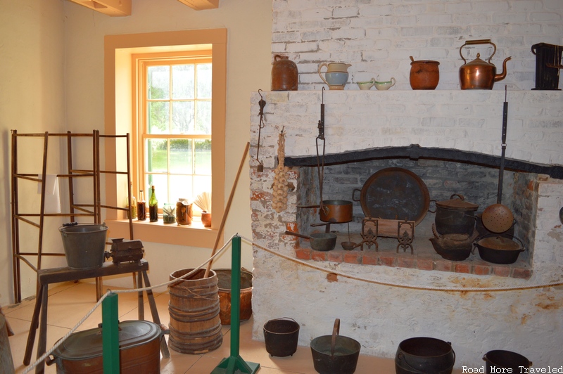 Destrehan Plantation - fireplace