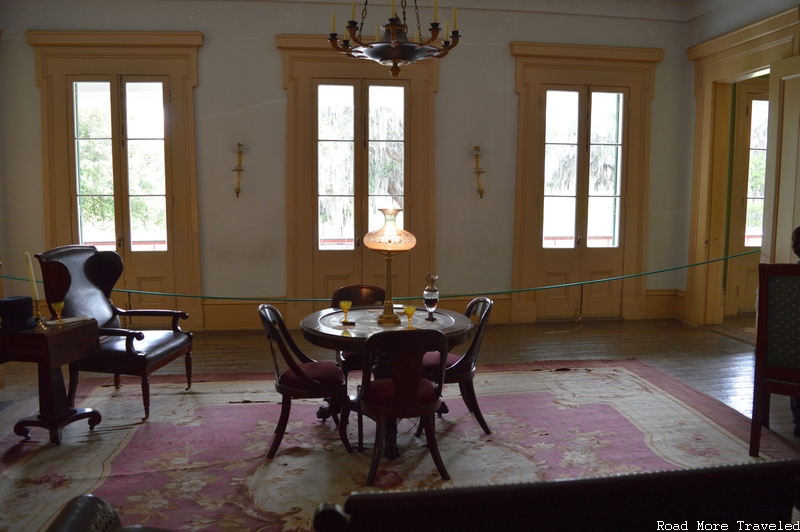 Destrehan Plantation - upstairs living room