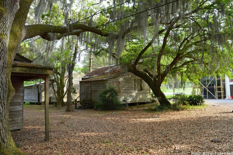 Destrehan Plantation - slave cabin grounds