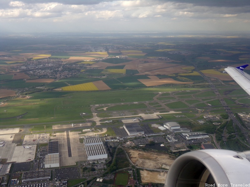 French countryside near CDG