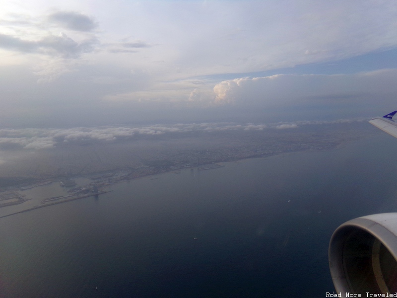 View approaching Barcelona