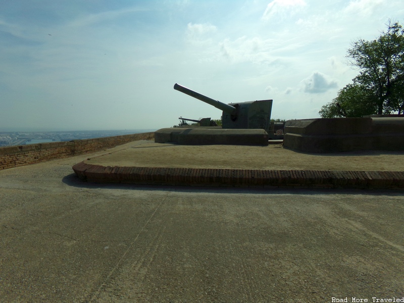 Montjuic Castle - battery