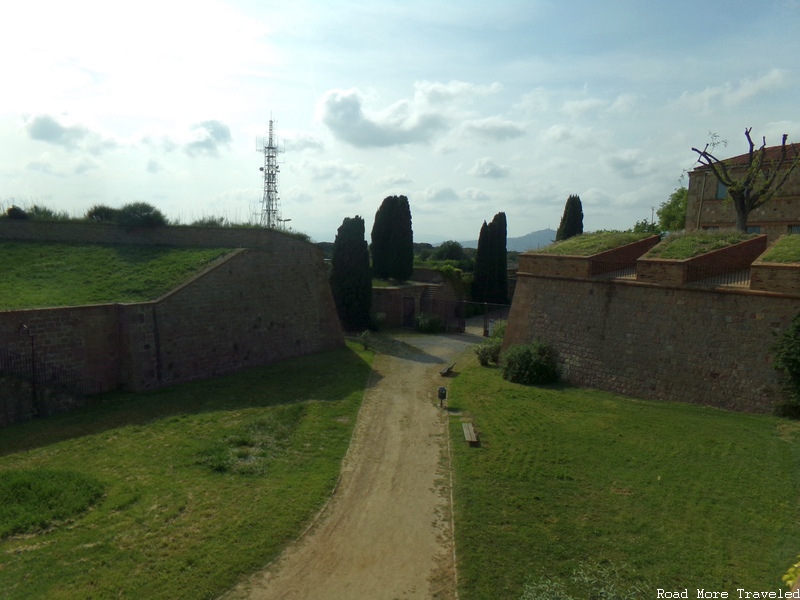 Montjuic Castle - fort grounds