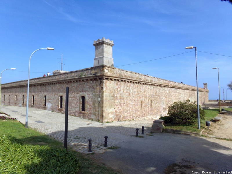 Montjuic Castle - fort view