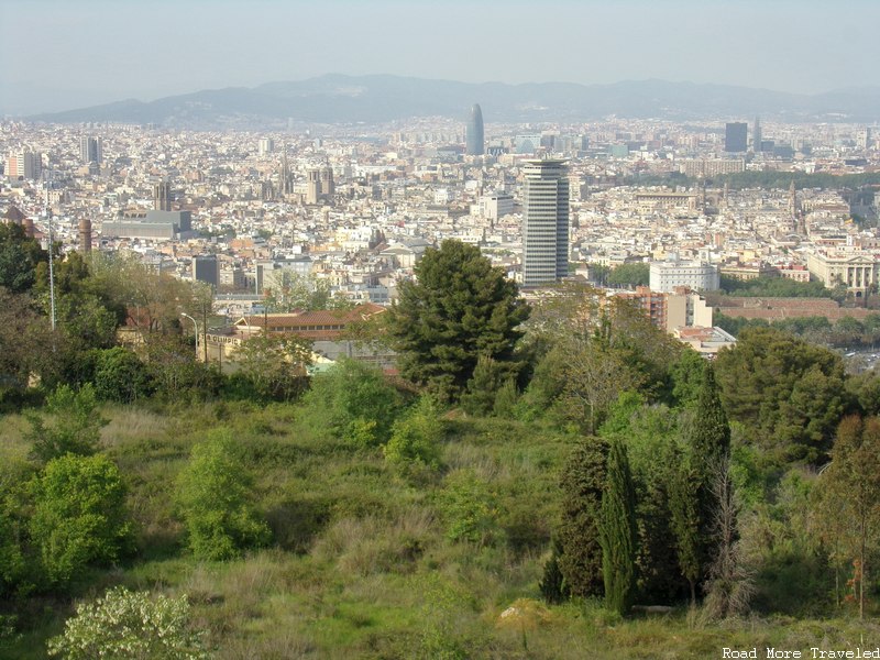 City view from Jardines del Mirador