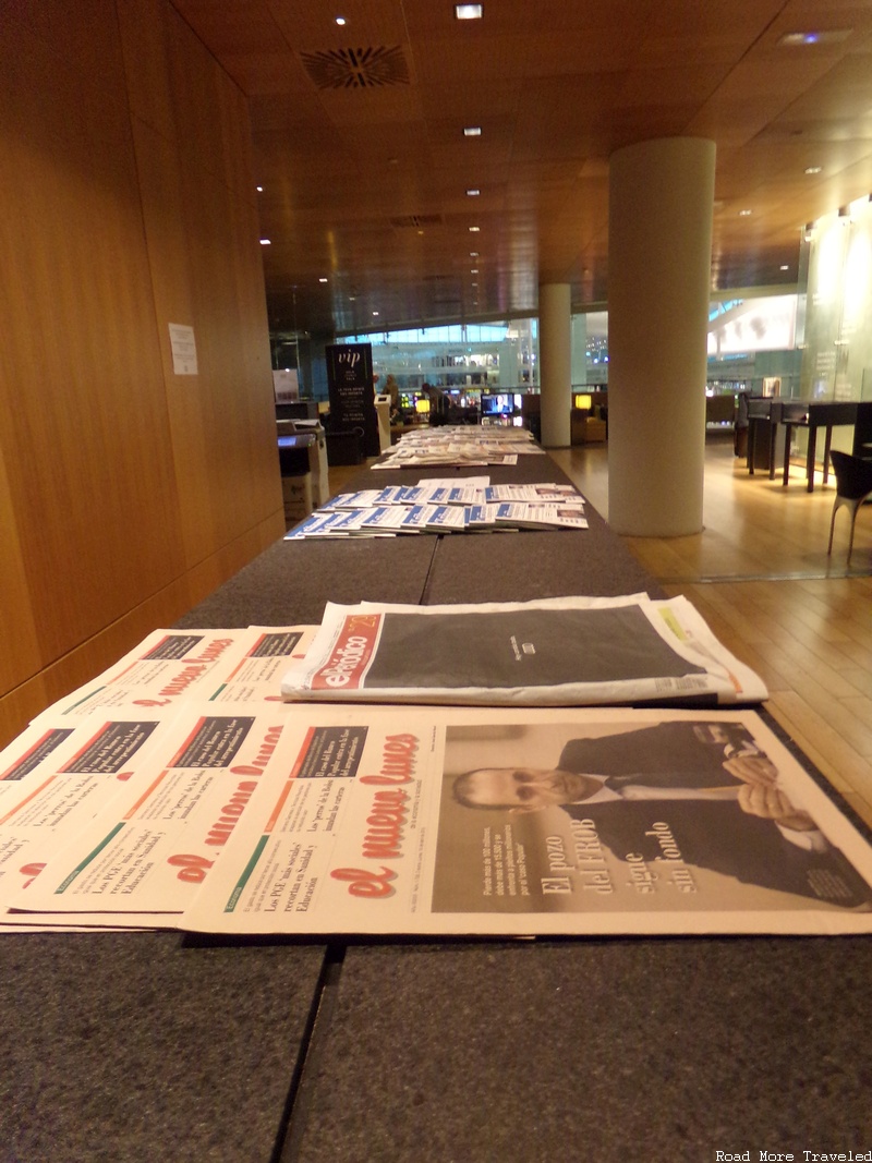 Sala VIP Pau Casals - newspaper