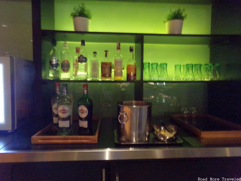 Sala VIP Pau Casals Barcelona - liquor selection