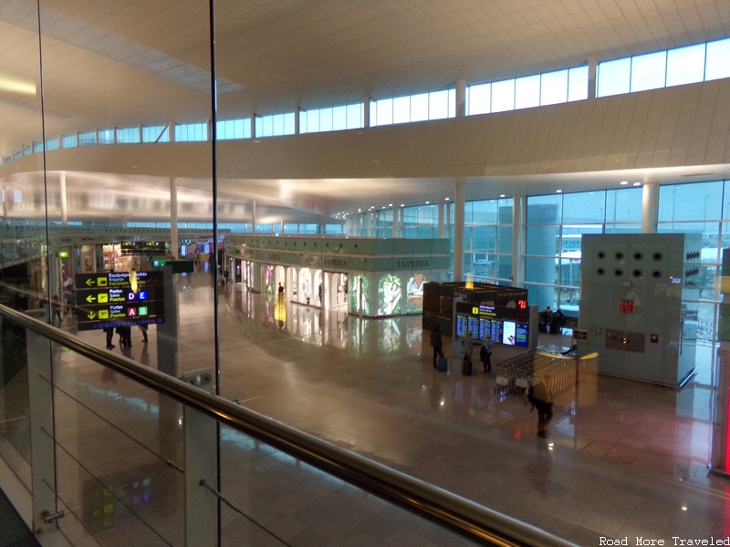 Sala VIP Pau Casals Barcelona - concourse view