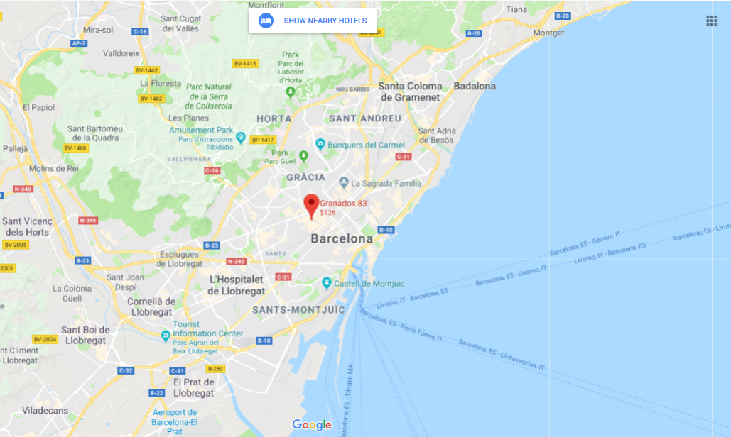 Barcelona Map