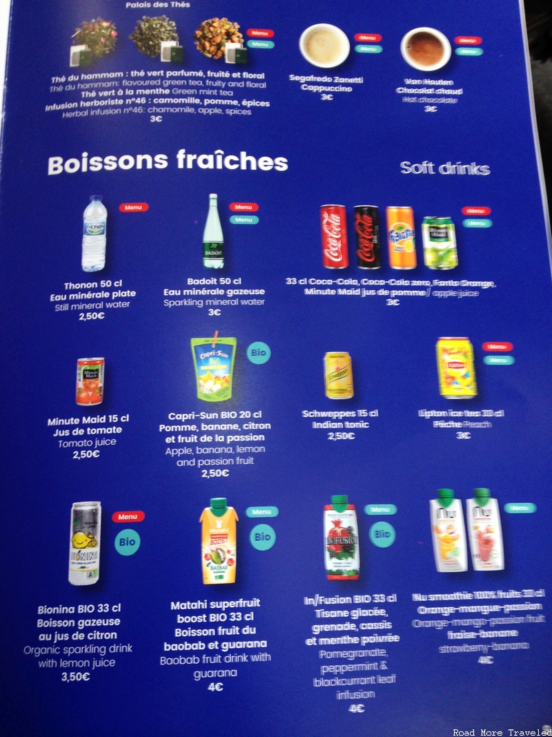 Joon Buy on Board - soft drinks