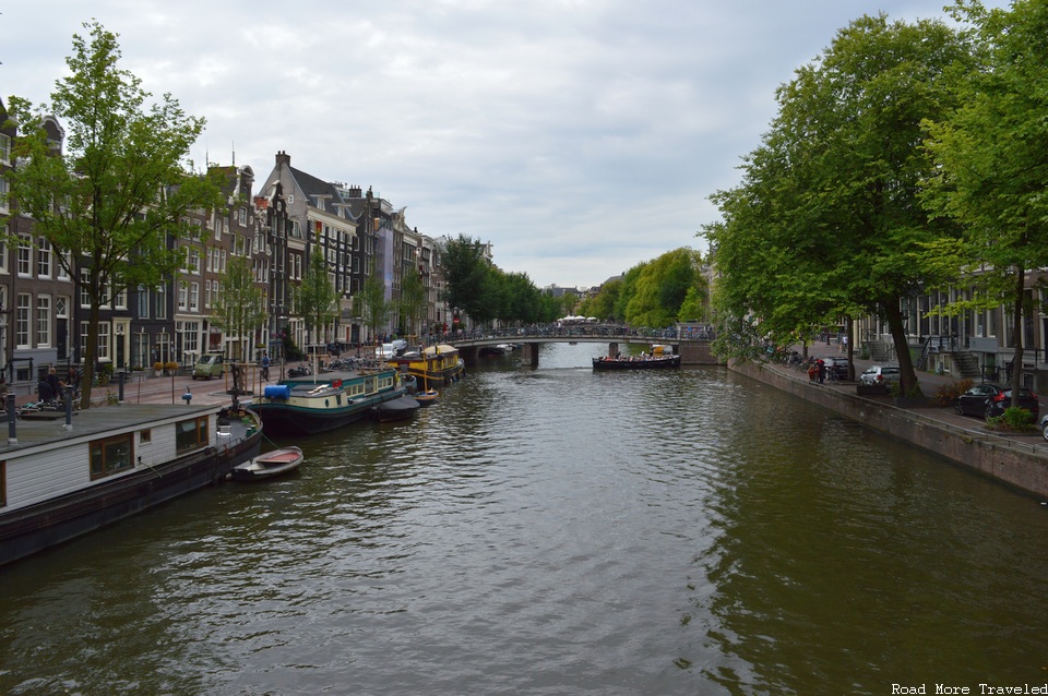 The canals of Amsterdam