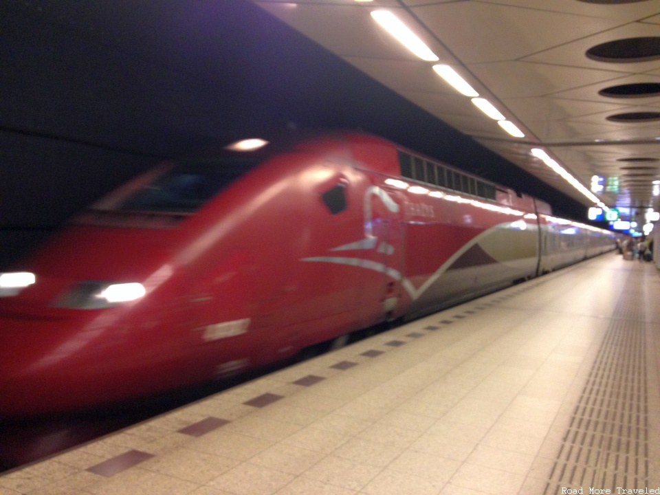 Thalys Train at Schiphol Station