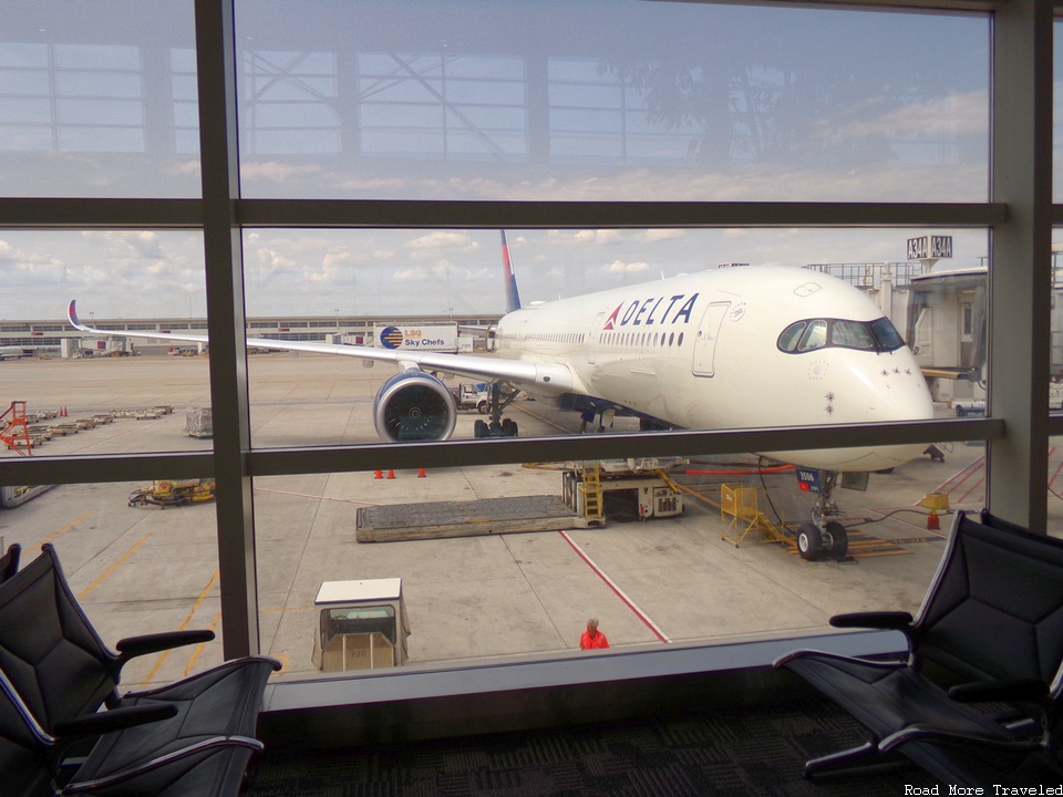 Delta Air Lines A350 at DTW