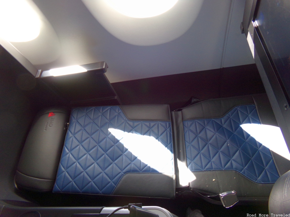 Delta One A350 suite - lie-flat bed