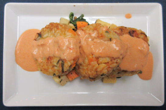 food on a plate