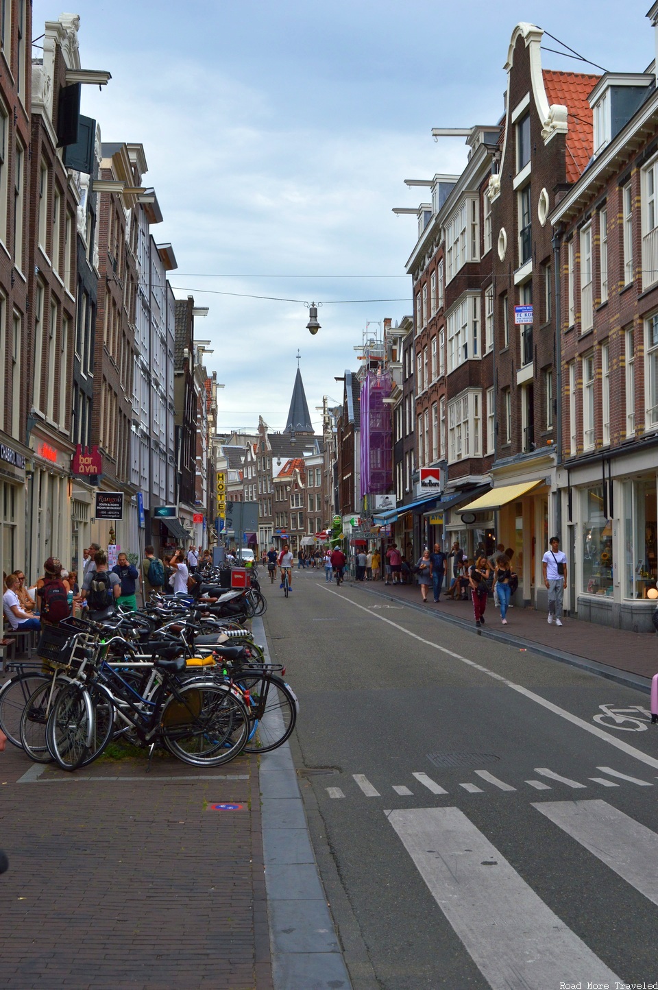 Amsterdam city streets