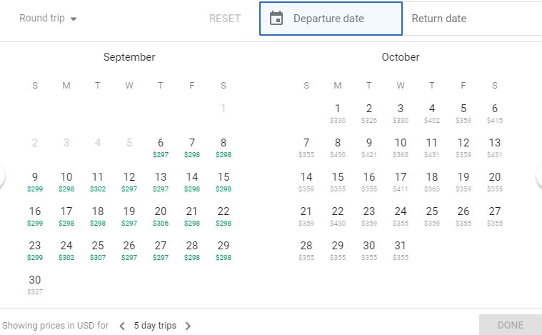 a screenshot of a calendar