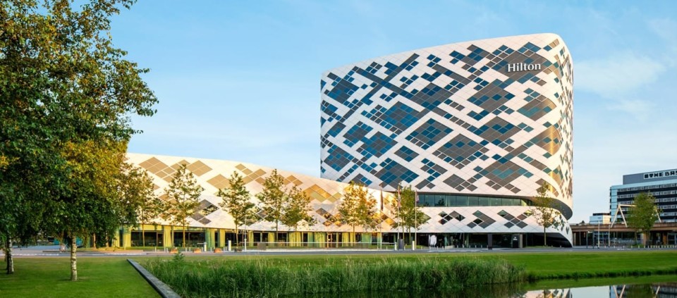 Hilton Amsterdam Airport Schiphol exterior