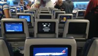 Delta A350 Main Cabin - fully lighted