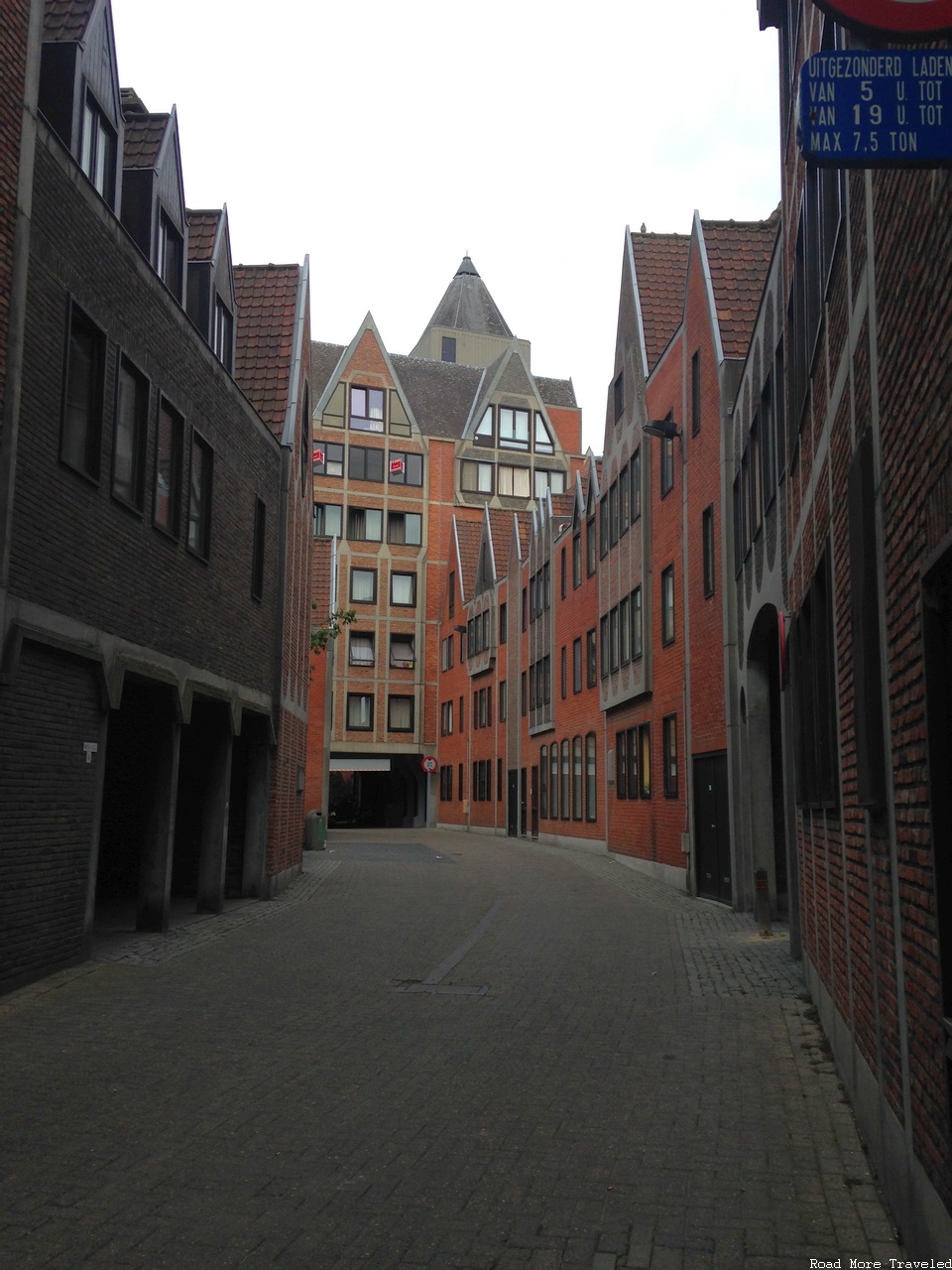 Redeveloped alley