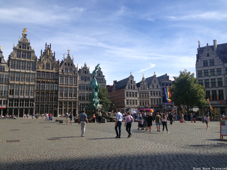 Grote Markt and Brabo Fountain