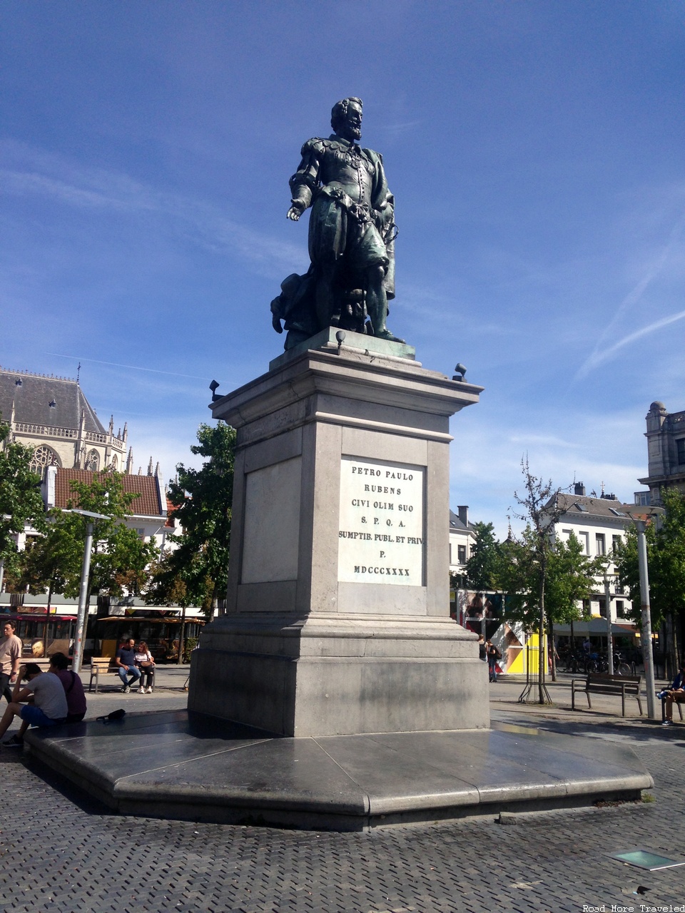 Peter Paul Rubens statue, Antwerp