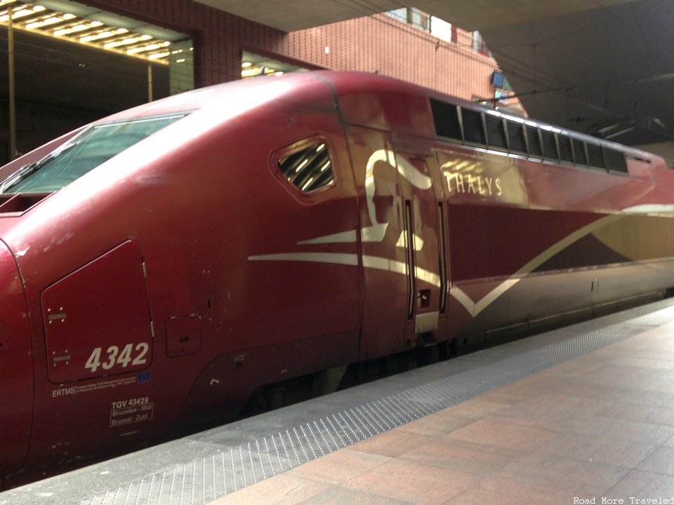 Thalys train at Antwerpen Centraal