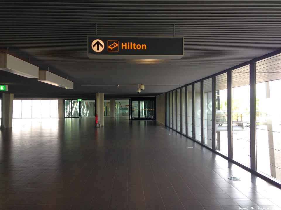 Amsterdam Airport - sign for Hilton