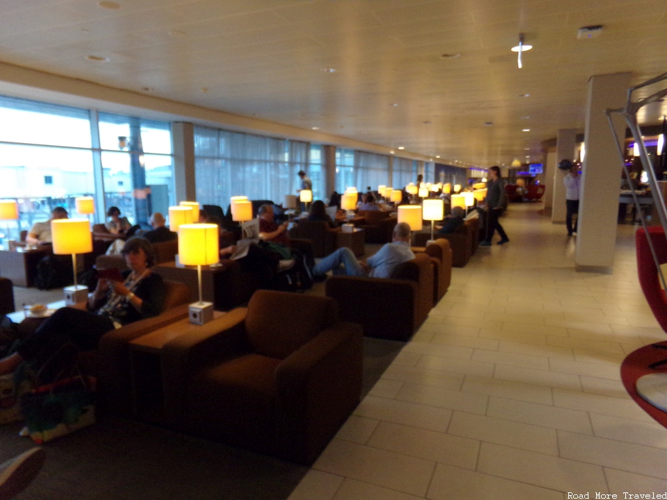 KLM Crown Lounge 52 - upstairs seating