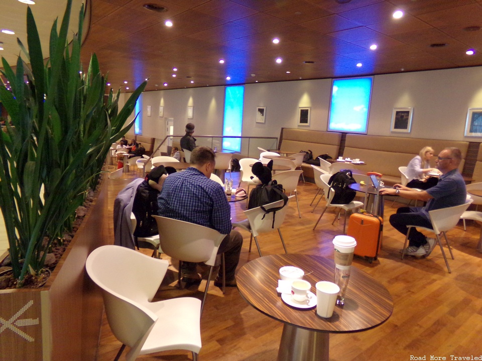 KLM Crown Lounge 52 - upper dining area