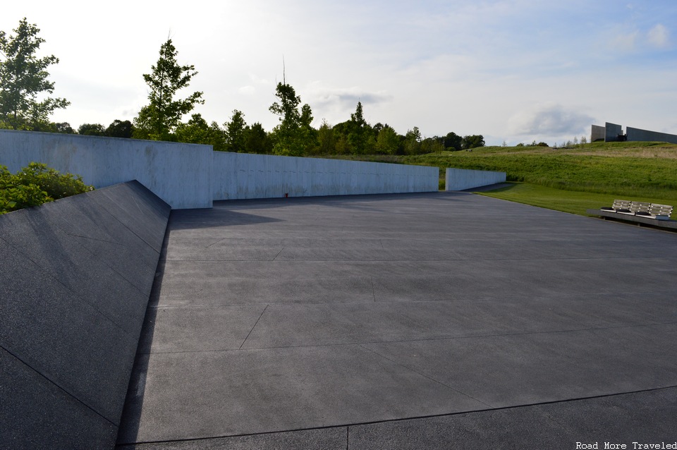 Flight 93 National Memorial - walkway to Wall of Names