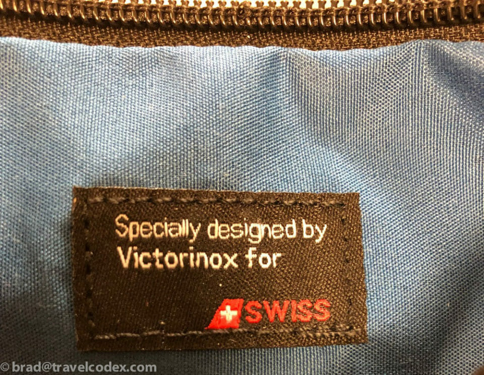 Review: Swiss Airlines Business Class Amenity Kit – Victorinox - Travel ...