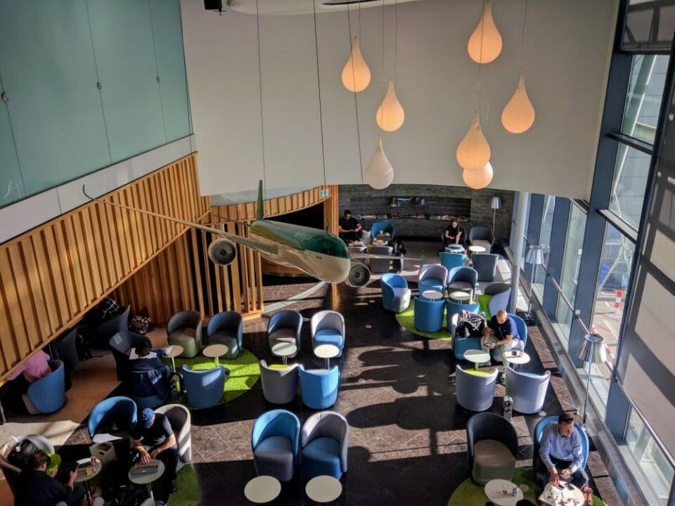 Review Aer Lingus Lounge, Dublin Travel Codex