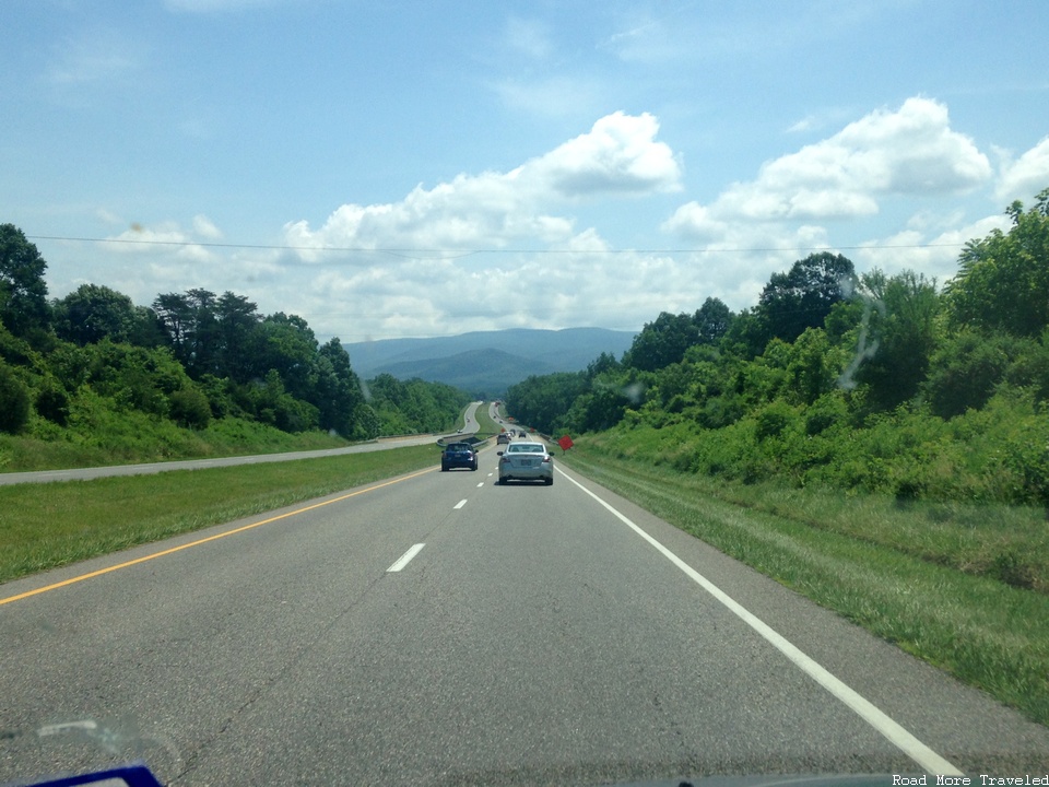 US 33 approaching Blue Ridge, Elkton, Virginia