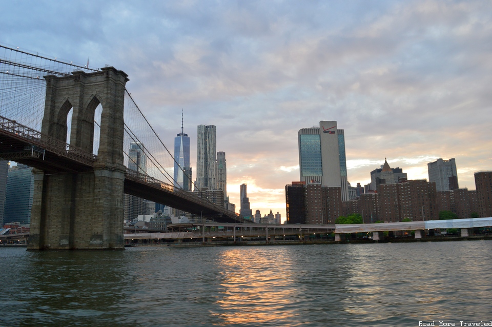 Manhattan View from Brooklyn Bridge